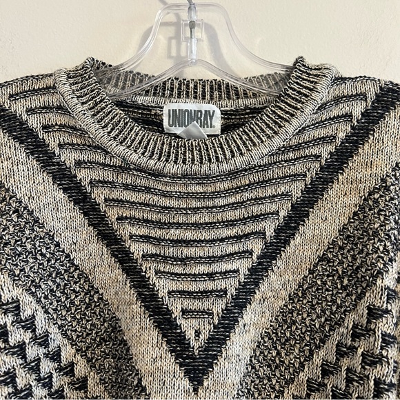 Vintage Sweater Oversized Slouchy Textured Long Sleeve Grandpa Sweater - Picture 3 of 10